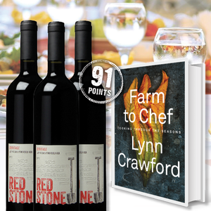 Farm to Chef, Vineyard to Home: Wine & Cookbook Package